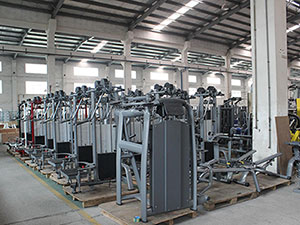 青青草网址最新健身器材生产车间展示